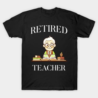 Retired Male Teacher T-Shirt